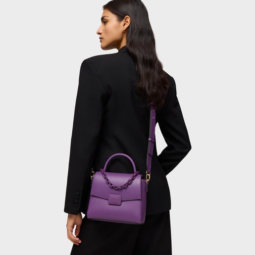 Small purple Crossbody bag TOUS Lucia