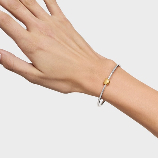 Pulsera esclava bicolor TOUS Flechazo