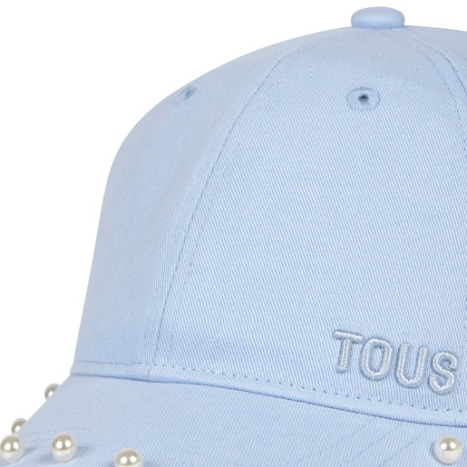 Sky blue Cap TOUS Pearls