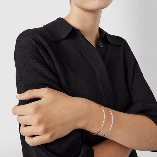 Pulsera de oro blanco y diamantes Hav