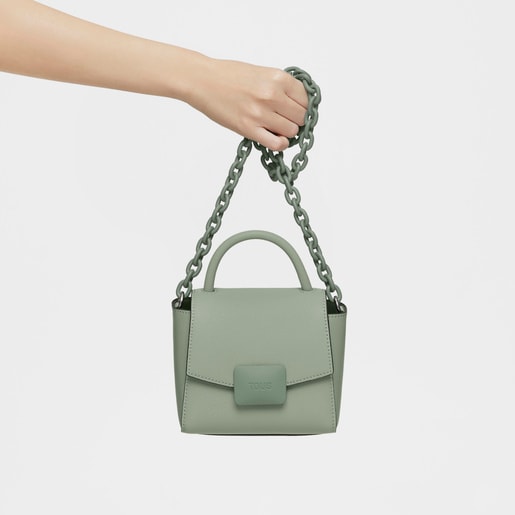 Stone gray Crossbody minibag TOUS Lucia