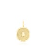 Gold Oursin Pendant