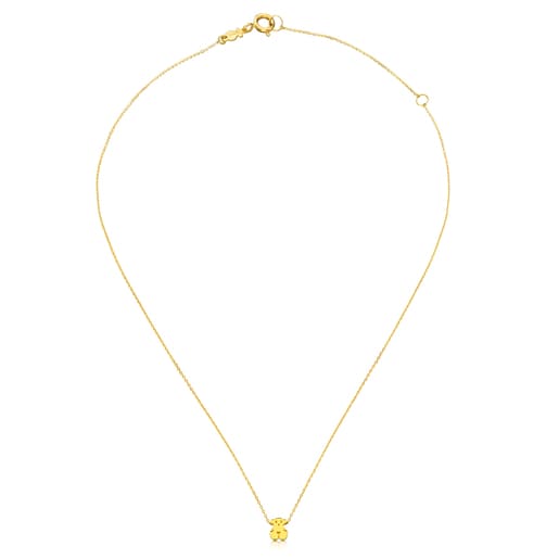 TOUS Gold Sweet Dolls Necklace. 17 18/25. | Westland Mall