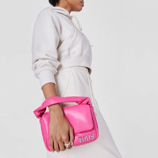 Bandolera pequeña fucsia TOUS Carol