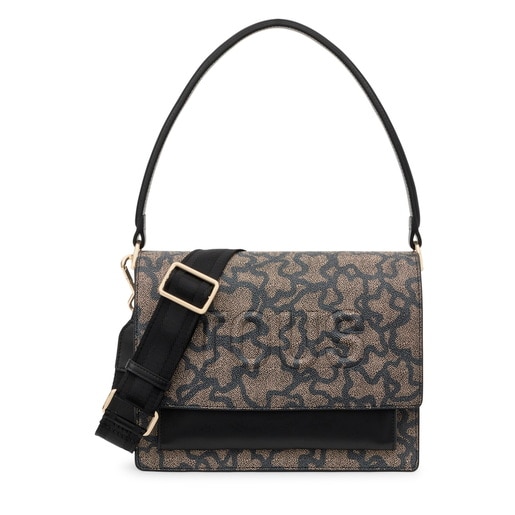 ブラックのミディアム・クロスボディバッグ Kaos Icon Audree