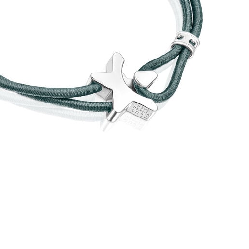 elastic Sweet Dolls Bracelet with silver star