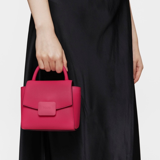 Fuchsia-colored Crossbody minibag TOUS Lucia