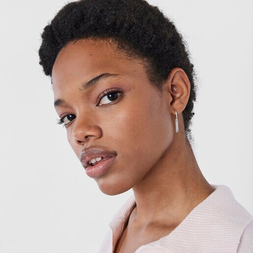 עגילי וולנטיינס דיי בכסף