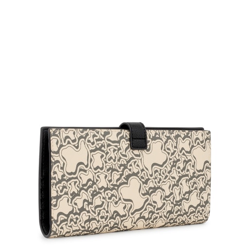 Billetera grande Pocket beige TOUS Kaos Mini Evolution
