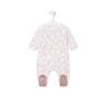 Babygrow de bebé Kaos cor-de-rosa