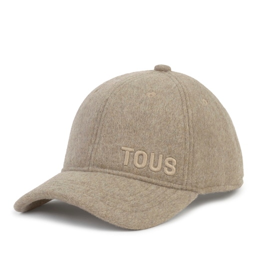 Taupe Cap TOUS Embroidered