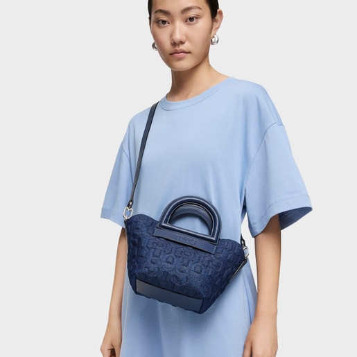 Sac à bandoulière bleu petit TOUS Afterlife