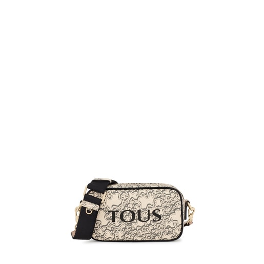 Beige TOUS Kaos Mini Evolution Crossbody reporter bag