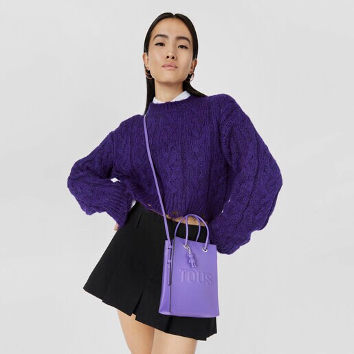 Lilac-colored TOUS La Rue Pop Minibag