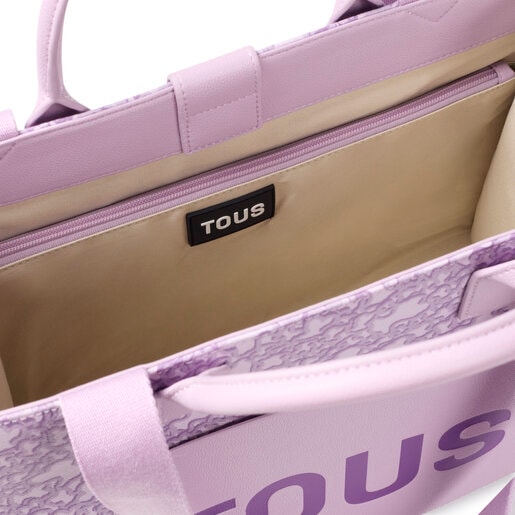 Velká Nákupní taška Kaos Mini Evolution Amaya v barvě lila