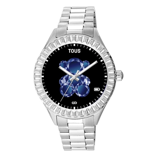 Reloj smartwatch con brazalete de acero T-Bear Connect