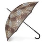 Large brown Kaos Mini Stamp Umbrella