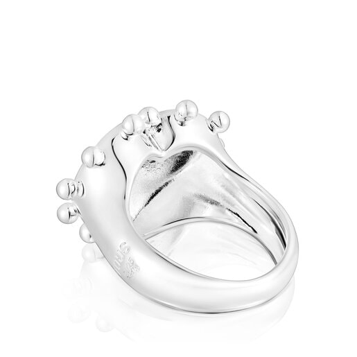 Anillo Doble Tous Anillo Straight De Plata Joyería Tous Outlet
