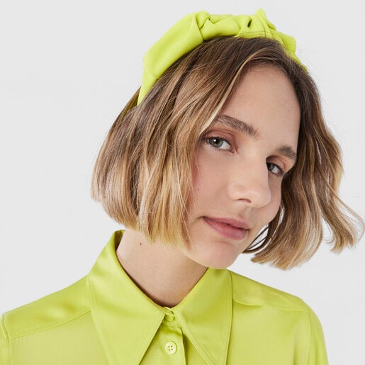 Lime green TOUS Net Headband