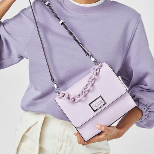 Bandolera pequeña malva TOUS Funny