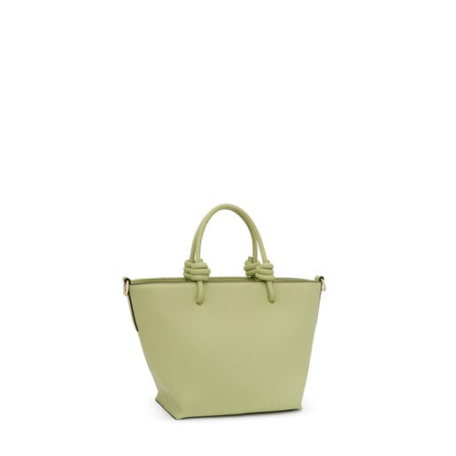 Malá zelená Tote taška TOUS La Rue New