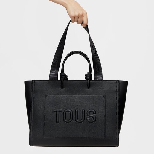 Large black Amaya Shopping bag TOUS La Rue New