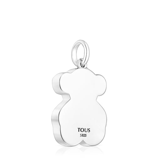 Silver Areia Pendant with onyx | TOUS