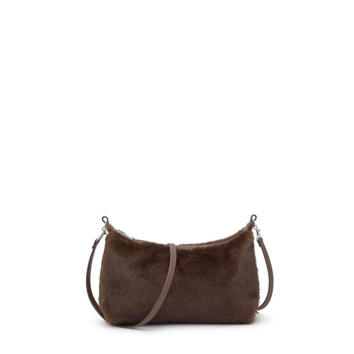 Mini bandolera marrón-wild TOUS Hold