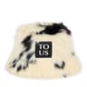 Black and white TOUS Pop Warm Bucket hat