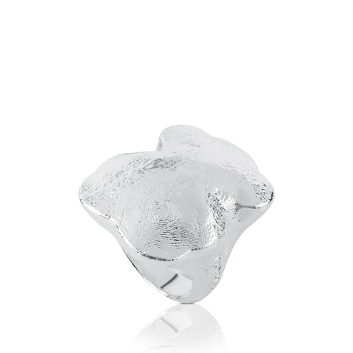 シルバーのリング Duna