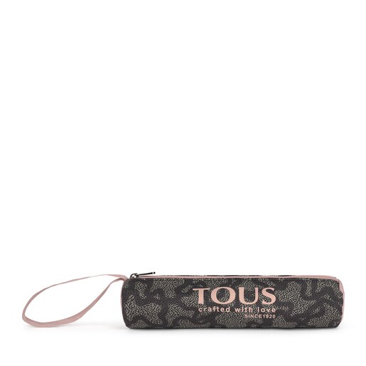 Kaos Icon nude and black folding umbrella