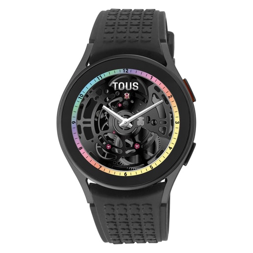 Reloj smartwatch Samsung Galaxy Watch 5 X TOUS de Aluminio IP gris con correa de silicona gris