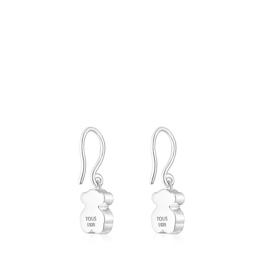 TOUS Silver Areia Earrings with onyx | Westland Mall