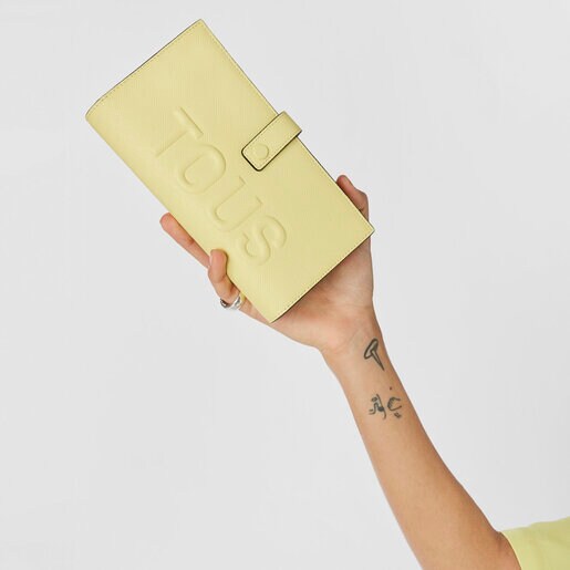 イエローのウォレット TOUS La Rue Pocket