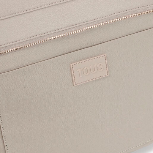 Large taupe Tote bag TOUS Jane