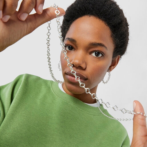 Collar de plata motivo TOUS Carrusel