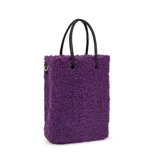 Mini bolsa morada TOUS Pop Warm