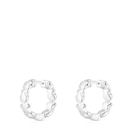 Silver Mini Icons Earrings