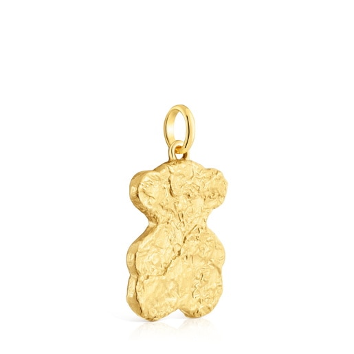 Bear Pendant with 18kt gold plating over silver bonbon Sweet Dolls