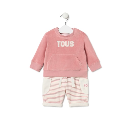 Baby outfit in Classic pink