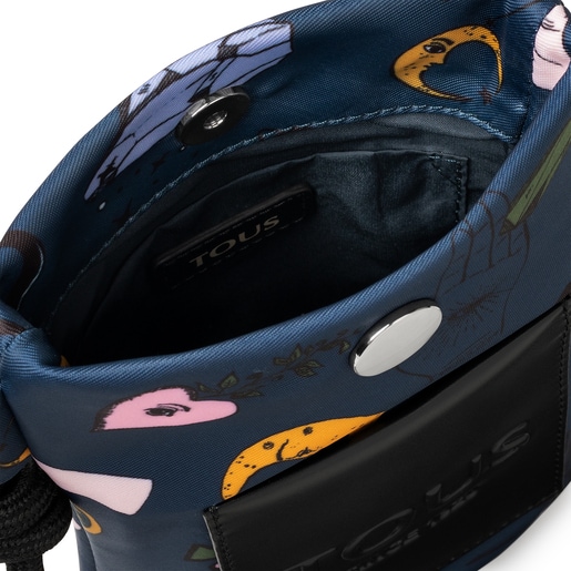 Mini bolsa azul TOUS Magic