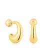 Large silver vermeil Hoop earrings TOUS Balloon