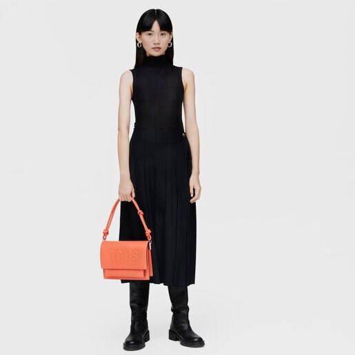 תיק צד TOUS La Rue New Audree בינוני בצבע כתום