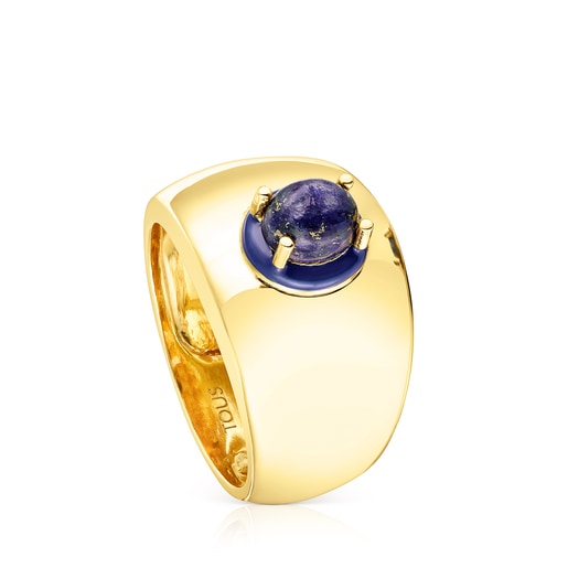 TOUS Vibrant Colors Ring with lapis lazuli and enamel