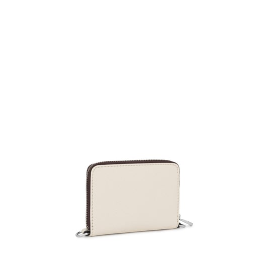 Monedero mediano beige TOUS Funny