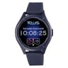 Montre Smarteen Connect Sport avec bracelet en silicone bleu