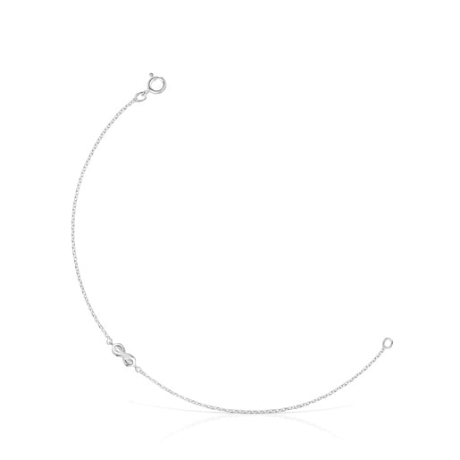 Pulsera cadena infinito de plata TOUS Motivos
