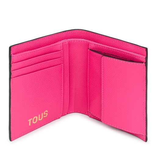 Pink TOUS La Rue Pocket Card wallet
