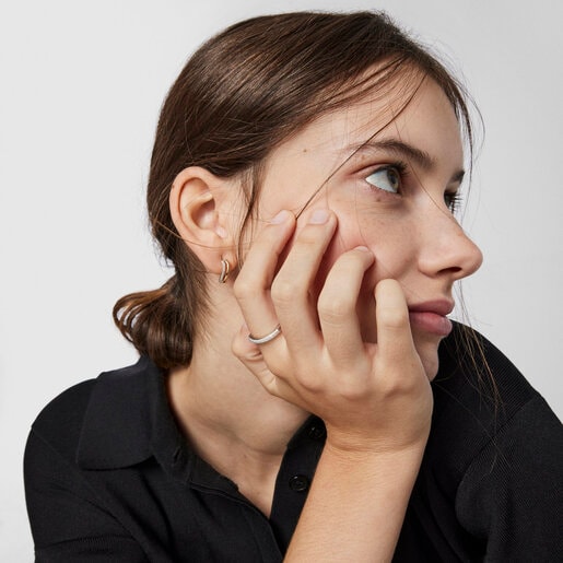 Кольцо Hav из белого золота с бриллиантами