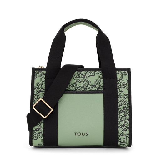 Medium khaki TOUS Kaos Mini Evolution Amaya Shopping Bag | TOUS